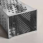 Тёрка «Комфорт», 4 грани с контейнером 450 мл и круглой ручкой, 11×8,5×28 см, цвет МИКС - Фото 5