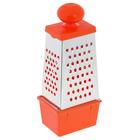 Тёрка «Комфорт», 4 грани с контейнером 450 мл и круглой ручкой, 11×8,5×28 см, цвет МИКС - Фото 7