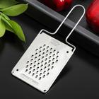 Тёрка для моркови «Помощник», 8,5×20 см - Фото 3