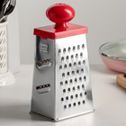 Тёрка «Комфорт»,4 грани, с круглой пластиковой ручкой, 11×8,5×23 см, цвет МИКС - Фото 2