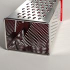 Тёрка «Комфорт»,4 грани, с круглой пластиковой ручкой, 11×8,5×23 см, цвет МИКС - Фото 3