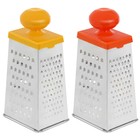 Тёрка «Комфорт»,4 грани, с круглой пластиковой ручкой, 11×8,5×23 см, цвет МИКС - Фото 5