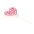 Свеча в торт Дисней "Любимой дочке" Принцессы - Фото 4