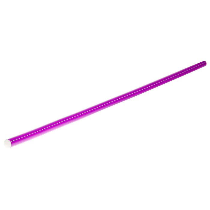 Палка гимнастическая 100 см, цвет фиолетовый - фото 1906803177