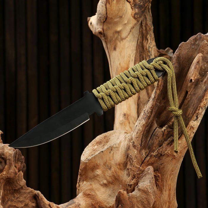 Нож метательный "Форест" 18см, клинок 89мм/1,8мм, зеленый - фото 1905308529