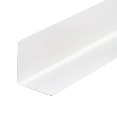 Уголок «Идеал», 20×20×2700 мм, цвет белый