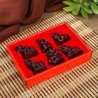 Нэцкэ фигурка «Слоны счастья», тёмно-красные, набор 6 шт., 4.5×3×4 см - Фото 6