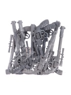 Ручка-прикол Calligrata «Револьвер», синий стержень, шариковая, МИКС 1197672