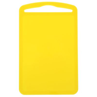 Доска разделочная, 28×18 см "Комфорт", цвет желтый