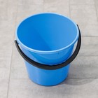 Ведро хозяйственное «Примула», 10 л, пластик, голубое - Фото 2