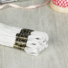 Мулине №7000,10±1м, цвет белый - Фото 1