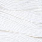 Нитки мулине, 10 ± 1 м, цвет белый №0101 - Фото 1