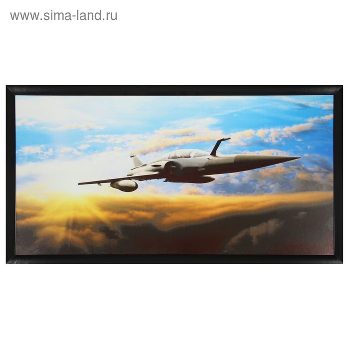 Картина "Истребитель" 120х60 см - Фото 1