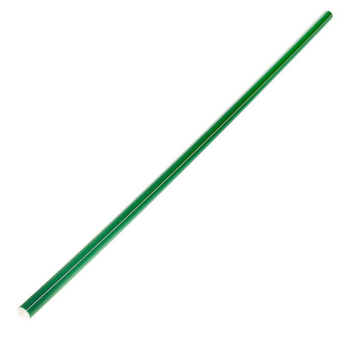 Палка гимнастическая 100 см, цвет зелёный - фото 1927265142