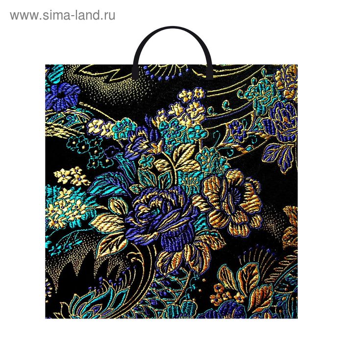 Пакет "Китайский шёлк", полиэтиленовый с пластиковой ручкой, 44 х 40 см, 85 мкм - Фото 1