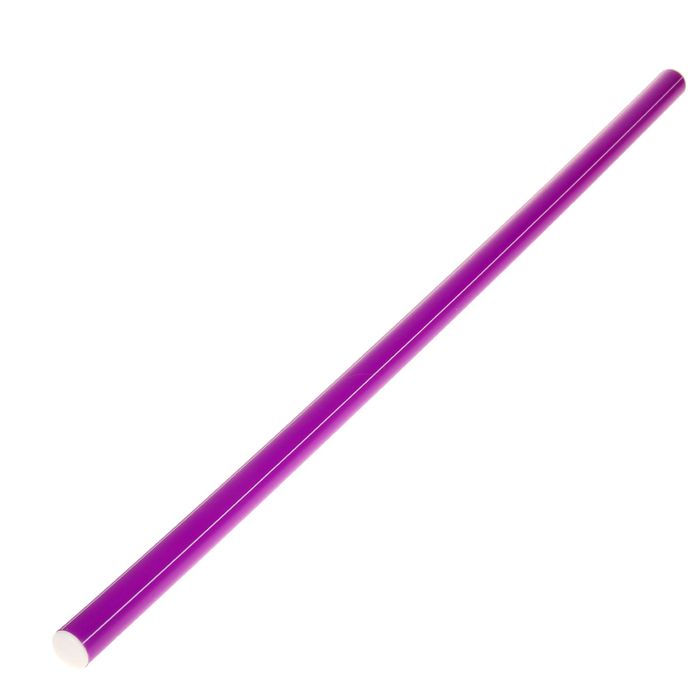 Палка гимнастическая 70 см, цвет фиолетовый - фото 1886184726