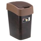 Контейнер для мусора 25 л "Flip Bin. Кожа", цвет МИКС - Фото 3