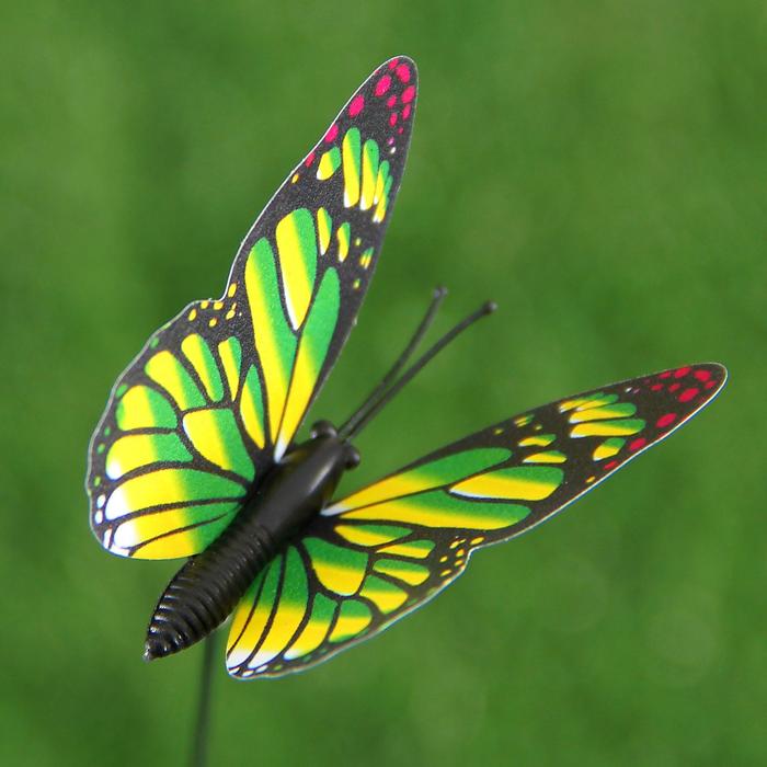 Штекер "Бабочка" 3,5-7см, длина 30см, микс - фото 1908260334
