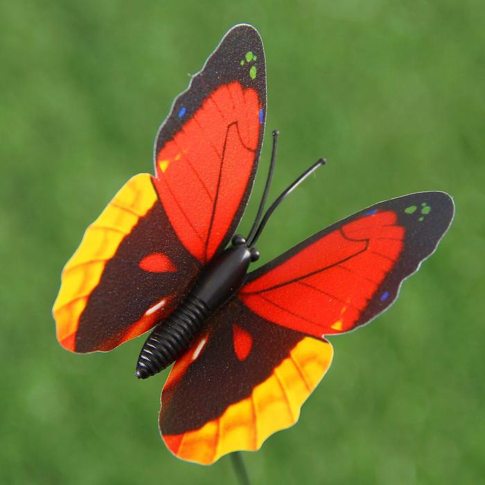 Штекер "Бабочка" 3,5-7см, длина 30см, микс - фото 1908260335