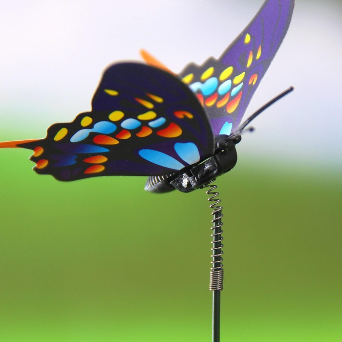 Штекер "Бабочка" 3,5-7см, длина 30см, микс - фото 1908260325