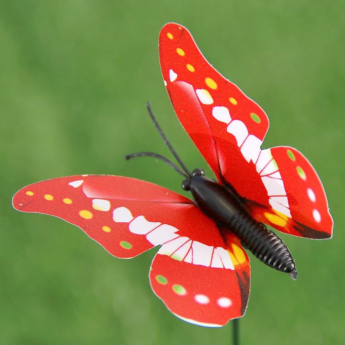 Штекер "Бабочка" 3,5-7см, длина 30см, микс - фото 1908260329