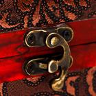 Шкатулка для украшений «Сундучок с ручкой. Ветвь», дерево, 9.4×13.8×9.7 см - Фото 2