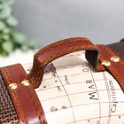 Шкатулка для украшений «Сундук. Карта», дерево, 11.5×17.3×10.7 см - Фото 4