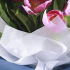 Фетр для упаковок и поделок, однотонный, голубой, двусторонний, рулон 1 шт., 50 см × 15 м - Фото 4