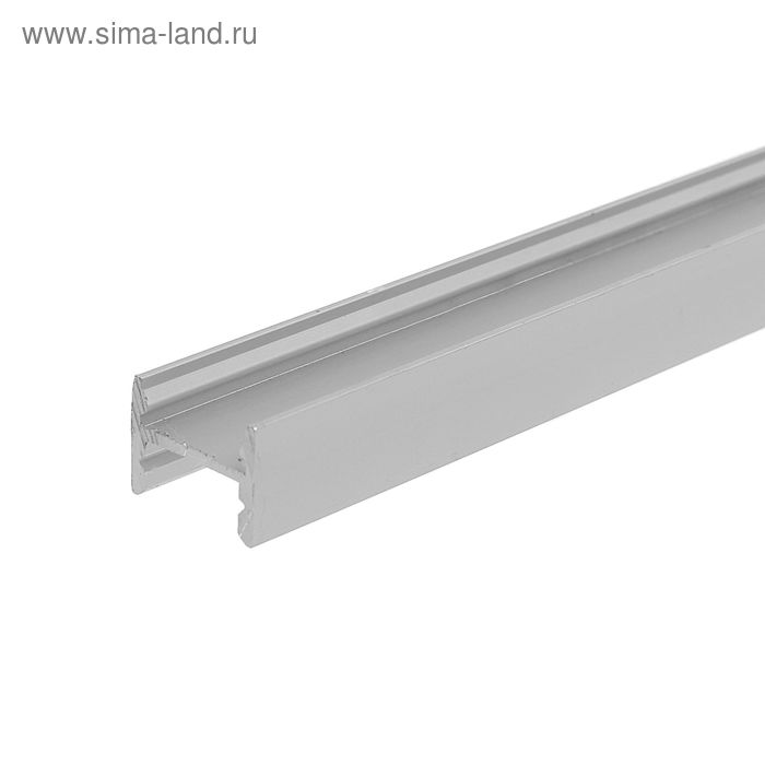 Профиль ЛПС-12 алюминиевый анодированный 16*12*2000 серебро - Фото 1