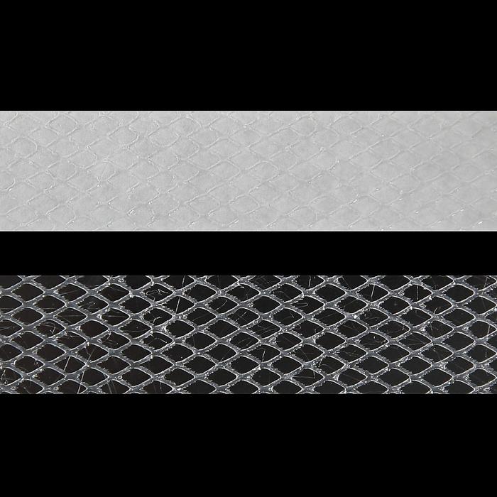 Паутинка-сеточка на бумаге клеевая, 15 мм, 3 м, цвет белый