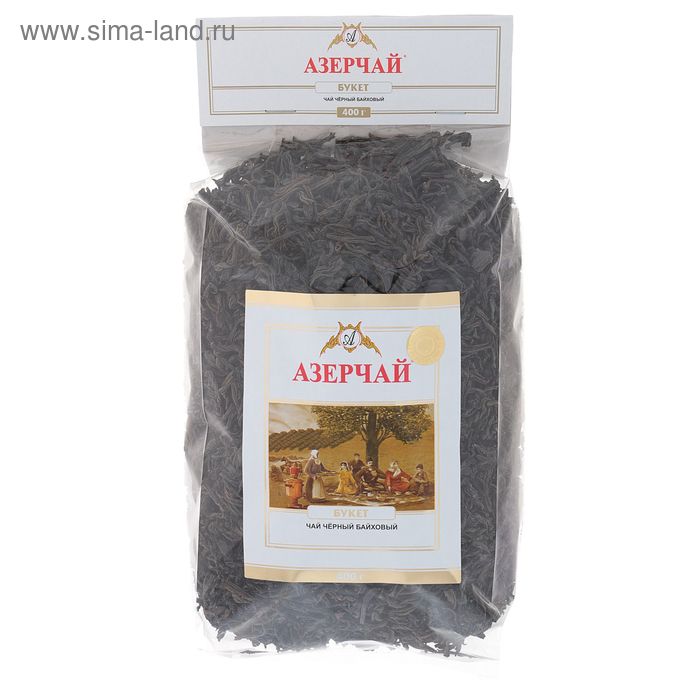 Чай черный Азерчай Buket Tea, крупнолистовой, мягкая упаковка, 400 г - Фото 1