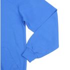 Толстовка унисекс с капюшоном футер синий, р-р 52-54 (XXL) - Фото 4