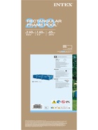 Бассейн каркасный Frame Set, прямоугольный, 260 х 160 х 65 см, от 6 лет, 28271NP INTEX - фото 809401874