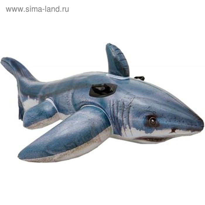 Игрушка для плавания «Акула», 173 х 107 см, от 3 лет, 57525NP INTEX - Фото 1