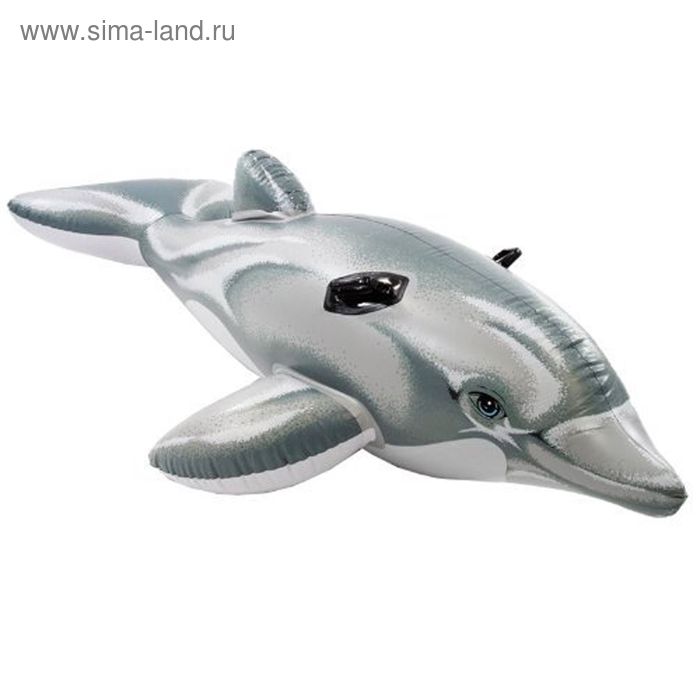 Надувная игрушка для плавания "Дельфин", 201х76 см, от 3 лет 58539NP INTEX - Фото 1