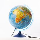 Глобус физико-политический рельефный «Глобен. Классик Евро», диаметр 320 мм, с подсветкой, Крым в составе РФ - Фото 1