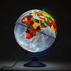 Глобус физико-политический рельефный «Глобен. Классик Евро», диаметр 320 мм, с подсветкой, Крым в составе РФ - Фото 2