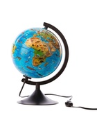 Глобус зоогеографический, Глобен «Классик Евро», диаметр 210 мм, детский, с подсветкой - Фото 2