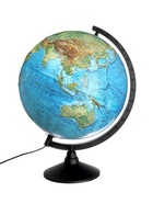 Глобус физико-политический рельефный, Глобен «Классик», диаметр 320 мм, с подсветкой - Фото 2