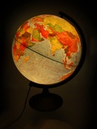 Глобус физико-политический рельефный, Глобен «Классик», диаметр 320 мм, с подсветкой 1259363