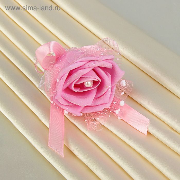 Повязка на руку «Роза», розовая - Фото 1