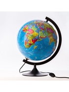 Глобус политический, рельефный «Классик», диаметр 320 мм, с подсветкой - Фото 2