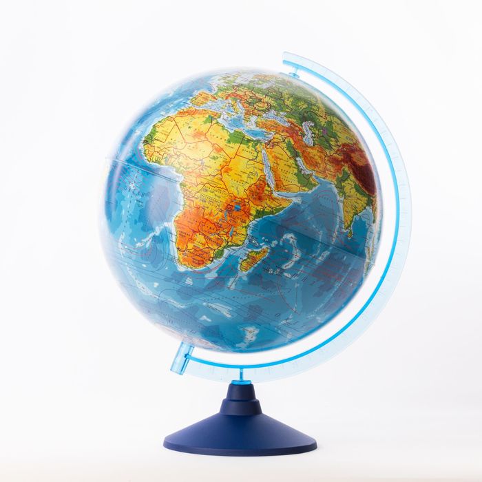 Глобус физический «Классик Евро», диаметр 320 мм - Фото 1