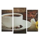 Картина модульная на подрамнике "Кофе" 2шт-25,5*50,5см, 30,5*60см, 60х100 см - Фото 1