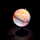 Глобус политический рельефный «Классик Евро», диаметр 210 мм, с подсветкой - Фото 2
