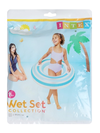 Круг для плавания «Водоворот», d=91 см, от 9 лет, цвет МИКС, 59256NP INTEX