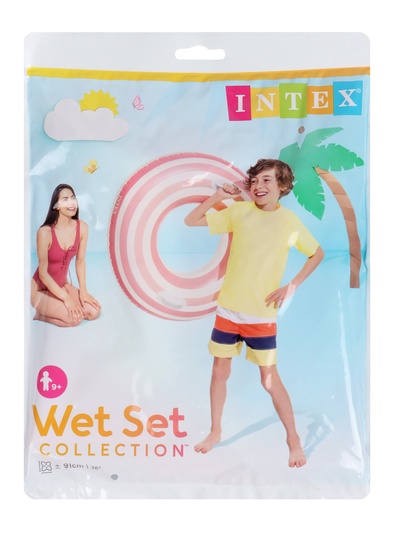 Круг для плавания «Водоворот», d=91 см, от 9 лет, цвет МИКС, 59256NP INTEX