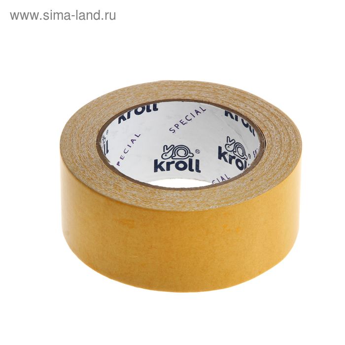 Клейкая лента двусторонняя PVC Kroll Special 48мм*25м - Фото 1
