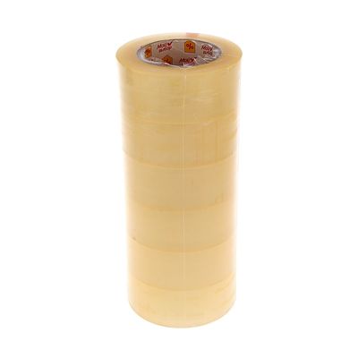 Клейкая лента «Мой выбор», прозрачная, 48 мм × 132 м, 50 мкм