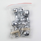 Полка для ванной комнаты 2-х ярусная, металл, стекло - Фото 4